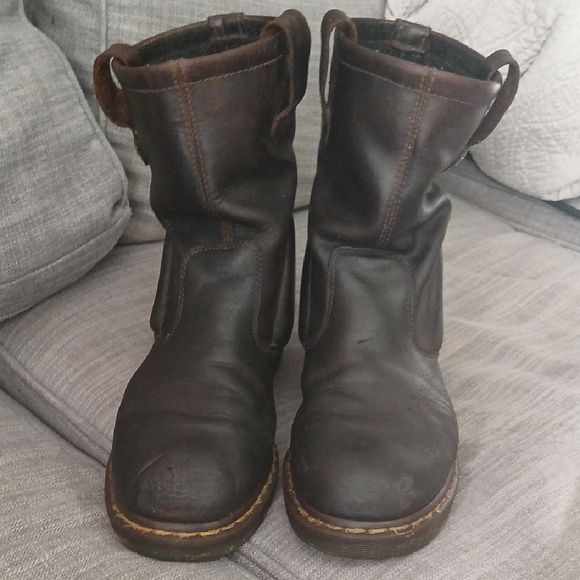 Dr. Martens Dark Brown 2295 Wellington Men's Work Boots size 13 - Picture 4 of 15